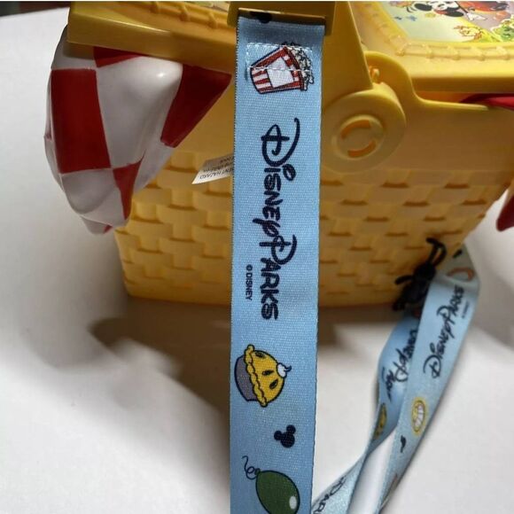 Disney Parks Mickey Minnie Runaway Railway Popcorn Bucket Picnic Basket factory - Picture 8 of 9